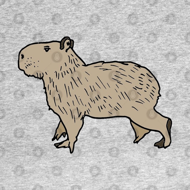 Capybara by JennyGreneIllustration